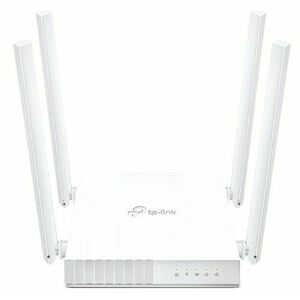 Router Wireless TP-Link Archer C24, Dual Band, 750 Mbps, 4 Antene externe (Alb) imagine