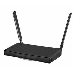 Router Wireless MikroTik RBD53iG-5HacD2HnD, Gigabit, 1200 Mbps, 2 Antene externe (Negru) imagine
