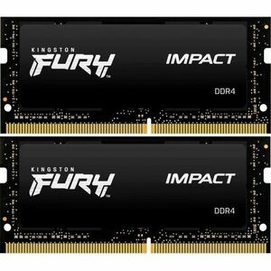 Memorii laptop Kingston FURY Impact, 16GB, DDR4, 2666MHz, CL15, 1.2v, Dual Channel Kit imagine