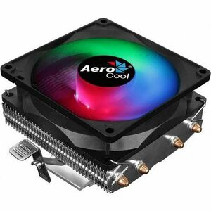 Cooler CPU Aerocool Air Frost 4, iluminare FRGB (Negru) imagine