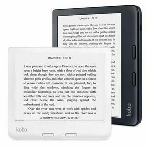 E-Book Reader Kobo Libra 2, Ecran e-ink 7inch HD, 300ppi, Procesor 1 GHz, 32GB, Wi-Fi, Bluetooth, WaterproofIPX8 (Negru) imagine