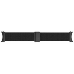Curea de schimb Samsung Milanese GP-TYR870SAABW pentru Samsung Galaxy Watch 4, M/L (Negru) imagine