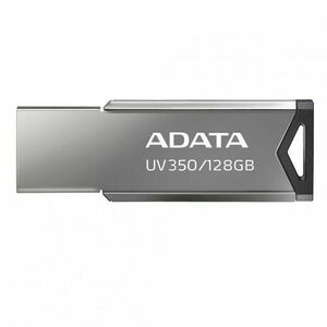 Stick USB A-DATA AUV350-128G-RBK, 128GB, USB 3.2 (Argintiu) imagine