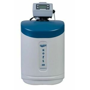 Dedurizator apa Valrom AquaPur Soft 10 CAB, 0.8 mc/h, BY-PASS (Alb/Albastru) imagine