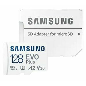 Card memorie Samsung MB-MC128KA/EU EVO Plus, MicroSDXC, 128GB, UHS-I + Adaptor SD imagine