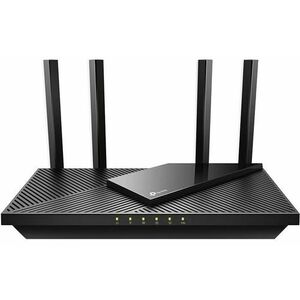 Router Wireless TP-Link Archer AX55, AX3000, Gigabit, Dual-Band, Wi-Fi 6, 4 Antene externe (Negru) imagine