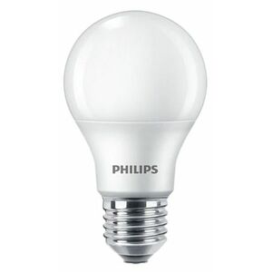 Pachet 4 becuri LED Philips A60, E27, 9W (60W), 806 lm, lumina alba rece (4000K) imagine