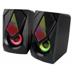 Boxe Esperanza Boogie, LED Rainbow, 2.0, 5W (Negru) imagine