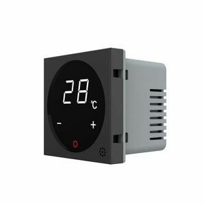 Modul termostat Livolo pentru sisteme de incalzire electrice – Serie noua (Negru) imagine