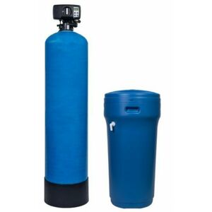 Statie tratare apa Valrom aquaPUR MIX 37 SIMPLEX, 1.4 mc/h, Sare 80 kg, BY-PASS, 2-6 Bari (Albastru) imagine