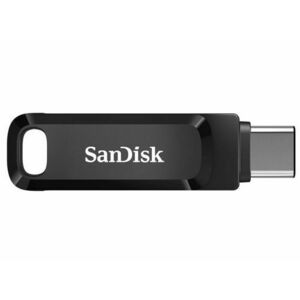 Stick USB SanDisk Ultra Dual Drive Go, 32GB, USB 3.0, USB Type-C (Negru) imagine