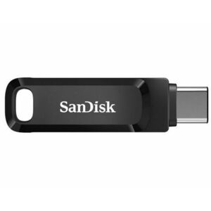 Stick USB SanDisk Ultra Dual Drive GO, 256GB, USB Type-C (Negru) imagine