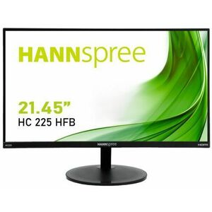 Monitor VA LED Hannspree 21.45inch HC225HFB, Full HD (1920 x 1080), VGA, HDMI, Boxe (Negru) imagine