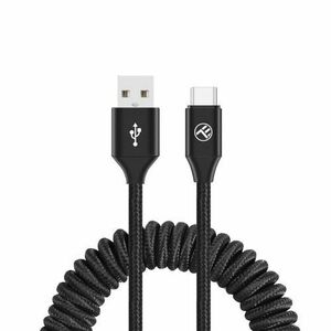 Cablu Tellur incarcare-sincronizare, USB to Type-C, 3A, 1.8m, Negru imagine