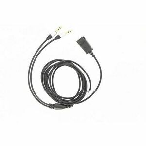 Cablu adaptor Tellur Quick Disconect la 2 x Jack 3.5mm, 2.2m, Negru imagine