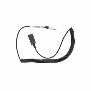 Cablu adaptor Tellur Quick Disconect la Jack 3.5mm 4 poli, 2.95m, Negru imagine