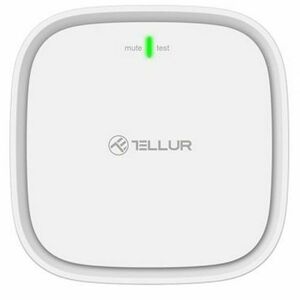 Senzor de gaz Tellur, WiFi, Smart, DC12V 1A, Alb imagine
