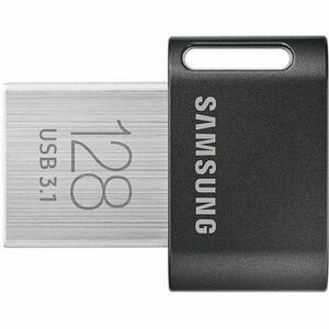 Stick Memorie Samsung FIT Plus 128GB, USB 3.1, Gray, MUF-128AB/APC imagine