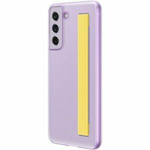 Husa de protectie Samsung Clear Strap Cover pentru Galaxy S21 FE 5G, Lavender imagine