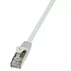 Cablu S/FTP LOGILINK Cat5e, cupru-aluminiu, 10 m, gri, AWG26, dublu ecranat CP1092D imagine