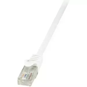 Cablu UTP LOGILINK Cat6, cupru-aluminiu, 7.5 m, alb, AWG24, CP2081U imagine