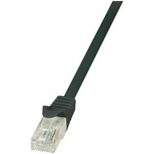Cablu UTP LOGILINK Cat6, cupru-aluminiu, 5 m, negru, AWG24, CP2073U imagine