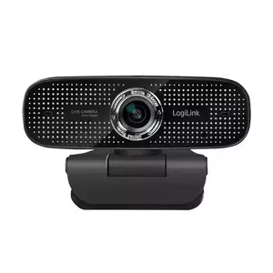 Camera Web Logilink UA0378, Full-HD, USB, microfon dual, Negru imagine
