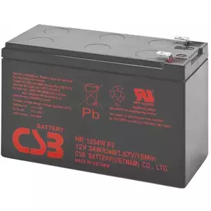 Acumulator UPS CSB HR1234W F2, 12V, 9Ah imagine