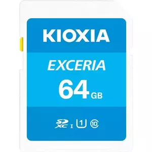 Card de memorie SDXC Kioxia Exceria (N203) 64GB, UHS I U1, LNEX1L064GG4 imagine