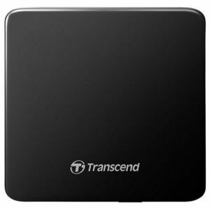Dvd Writer extern Transcend TS8XDVDS-K, USB 2.0, slim, negru imagine