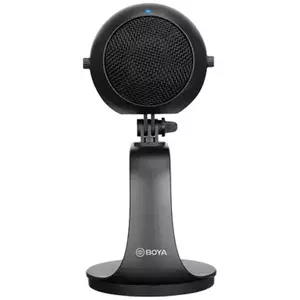 Microfon Boya BY-PM300 pentru podcasting, cardioid, USB-C, iesire casti, control volum/mute, compatibil Android, Windows, Mac OS imagine