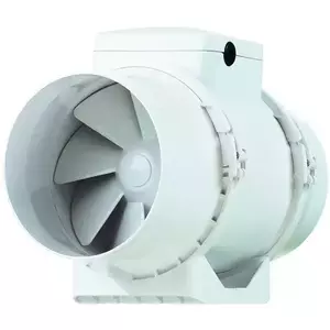 Ventilator VENTS TT 100, industrial, axial de tubulatura, diametru 100 mm, debit 187 mc/h, 2 viteze imagine