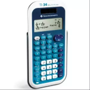 Calculator stiintific Texas Instruments TI-34 MultiView™, afisaj MultiView™ 4 linii imagine