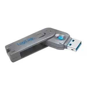 Port Blocker Logilink AU0044, USB-A, 1 cheie, blocheaza utilizarea portului USB imagine