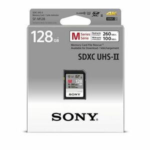 Card de memorie SONY SFG1M, 128GB SD, SDXC, Class 10, UHS-II imagine