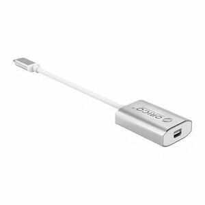 Cablu adaptor Orico XC-104, USB Type-C – Mini Displayport (Argintiu) imagine