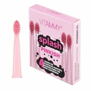Set 4 rezerve periuta de dinti VITAMMY Splash TH1811-4 Pinkish, Roz imagine