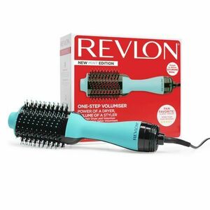 Perie electrica fixa REVLON One-Step Hair Dryer and Volumizer, RVDR5222MUKE MINT, pentru par mediu si lung imagine