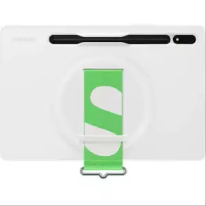 Husa de protectie Samsung Strap Cover pentru Tab S8, White imagine