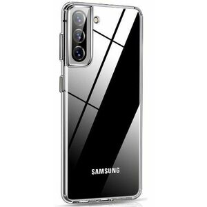 Protectie Spate Devia Crystal Clear DVHSNS21CC pentru Samsung Galaxy S21 (Transparent) imagine