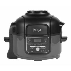 MultiCooker Ninja Foodi MINI OP100EU, 6-in-1, 4.7 L, Oala electrica sub presiune si friteuza cu aer (Negru/Gri) imagine