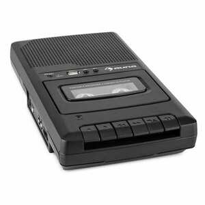 Auna RQ-132USB, magnetofon de casete, dictafon, casete, reportofon, micro USB imagine