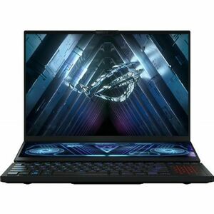 Laptop Gaming ASUS ROG Zephyrus Duo GX650RS-LB050W (Procesor AMD Ryzen™ 9 6900HX (16M Cache, up to 4.9 GHz), 16inch UHD+ 120Hz, 64GB, 2 x 2TB SSD, nVidia GeForce RTX 3080 @8GB, Win 11 Home, Negru) imagine