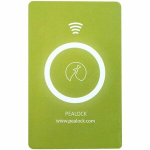 Cartela NFC Pealock - verde imagine