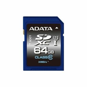 Card memorie ADATA SDXC Premier 64GB UHS-I U1 Clasa 10 imagine