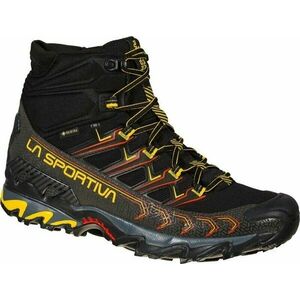 La Sportiva Ultra Raptor II Mid GTX Black/Yellow 42, 5 Pantofi trekking de bărbați imagine