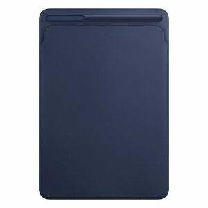 Husa Apple Leather Sleeve pentru iPad Pro 10.5'' Midnight Blue imagine
