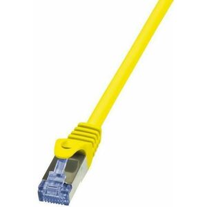 Cablu S/FTP LogiLink CQ3097S, Patchcord, CAT.6a, 10 m (Galben) imagine