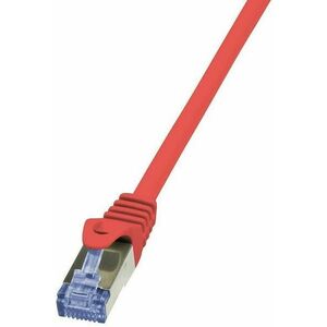 Cablu S/FTP LogiLink CQ3094S, Patchcord, CAT.6a, 10 m (Rosu) imagine