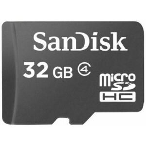 Card de memorie SanDisk microSDHC, 32GB, Clasa 4 imagine